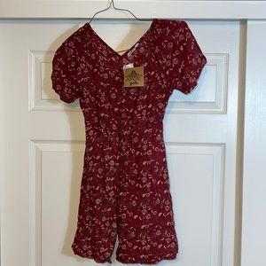 Angie girl button up dress size large kid size never